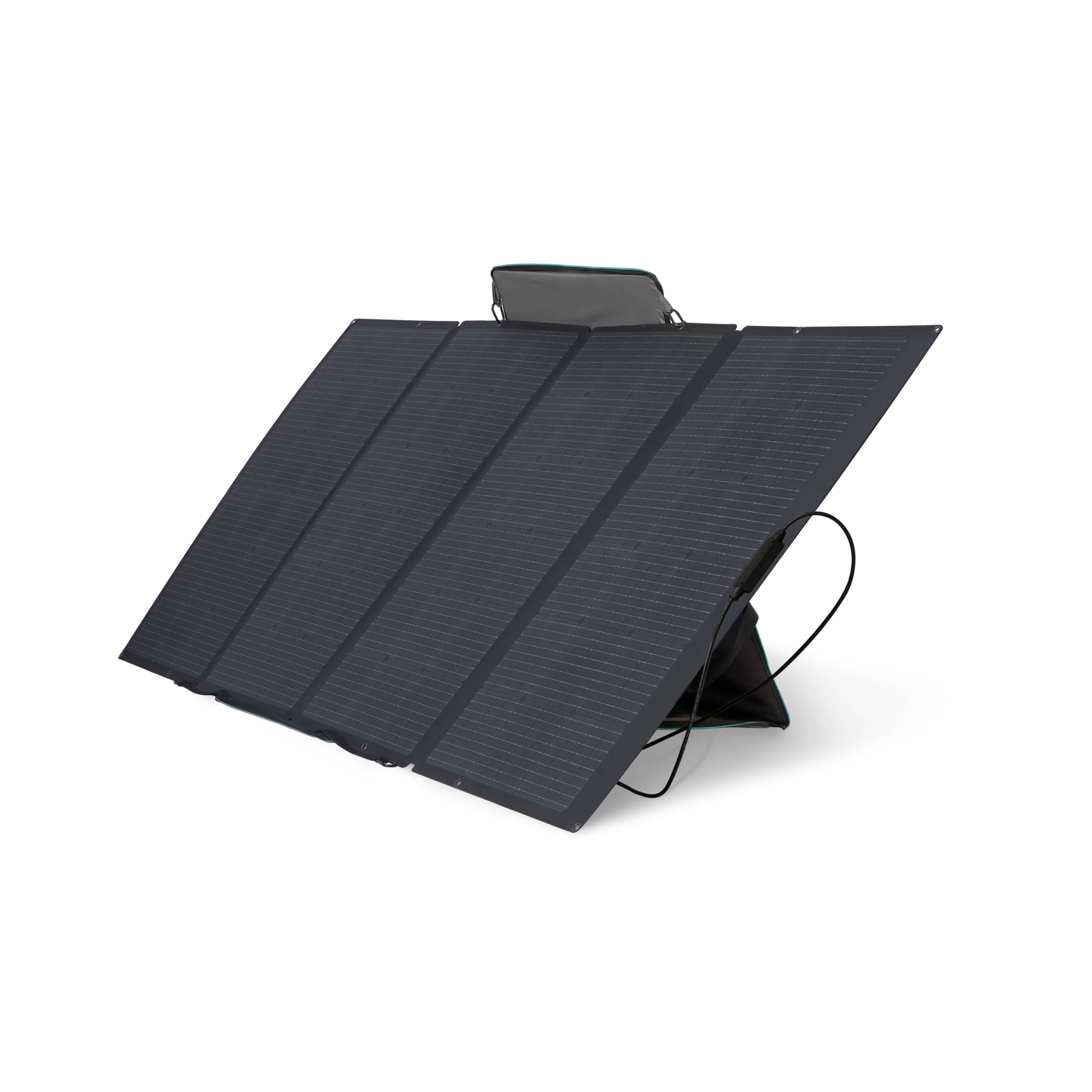 EcoFlow 400W portable solar panel foldable front view