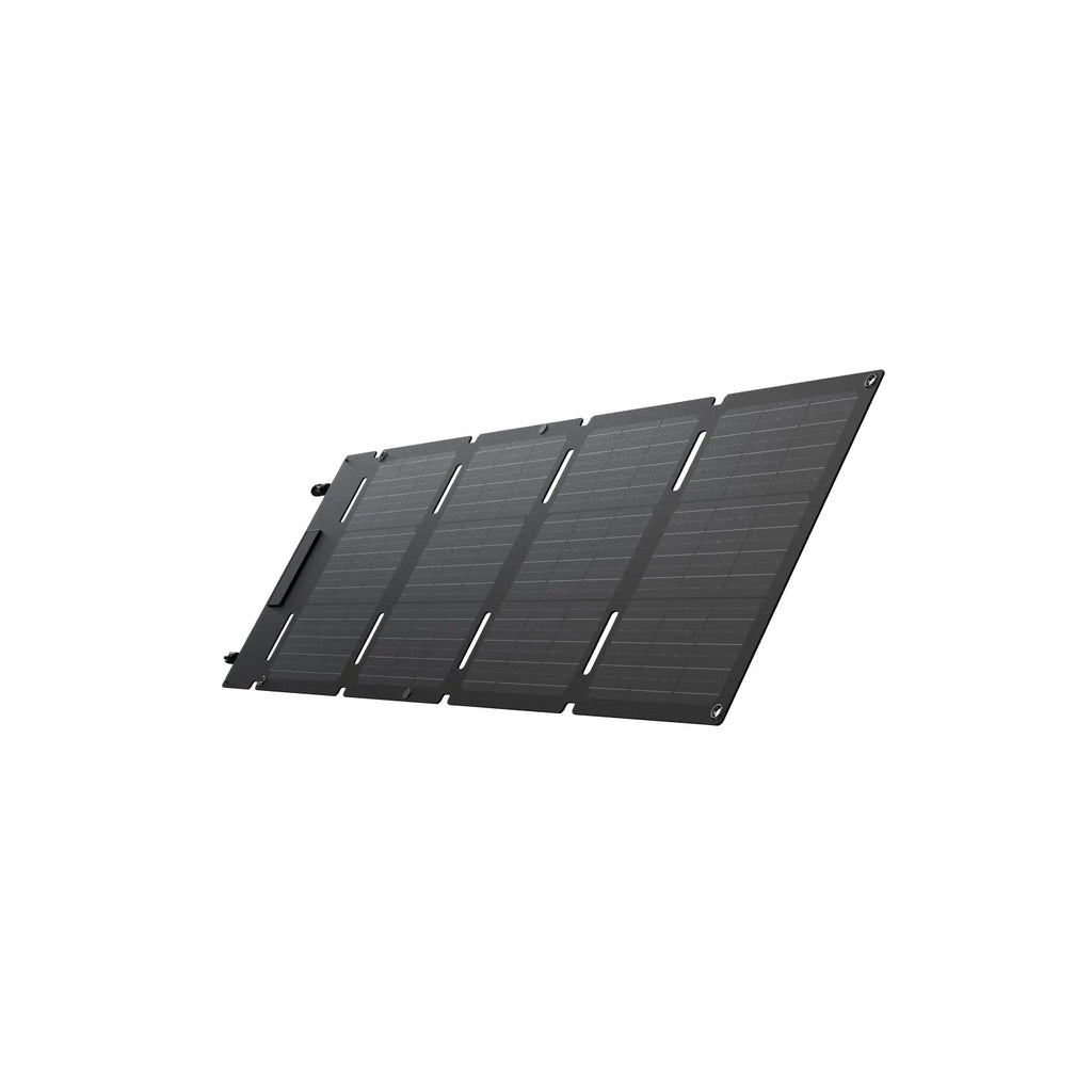 EcoFlow 45W portable solar panel foldable front view USB C