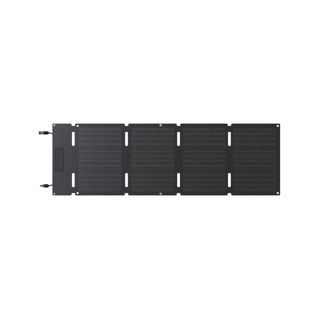 EcoFlow 45W camping portable solar panel charging phone outdoors