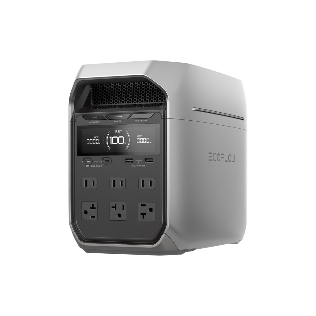 EcoFlow DELTA 3 Plus portable power station front view 1024Wh