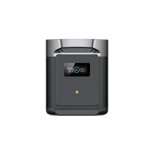 EcoFlow DELTA 2 Max extra battery connected power station system