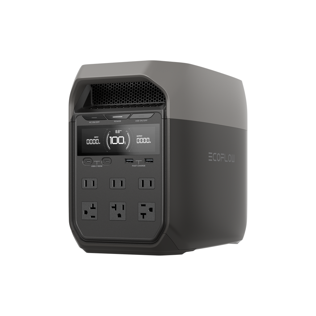 EcoFlow DELTA 3 portable power station front view 1024Wh