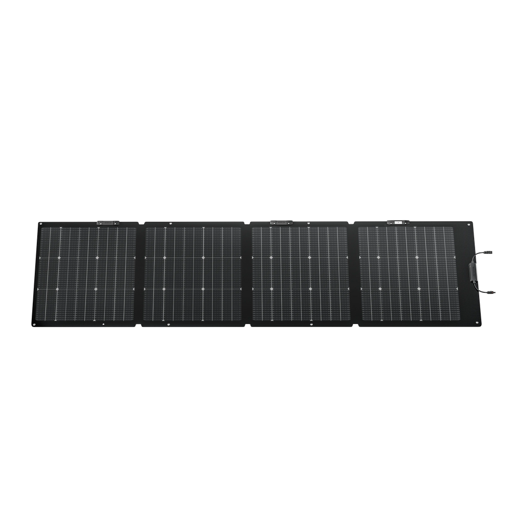 EcoFlow NextGen 220W bifacial solar panel dual sided charging