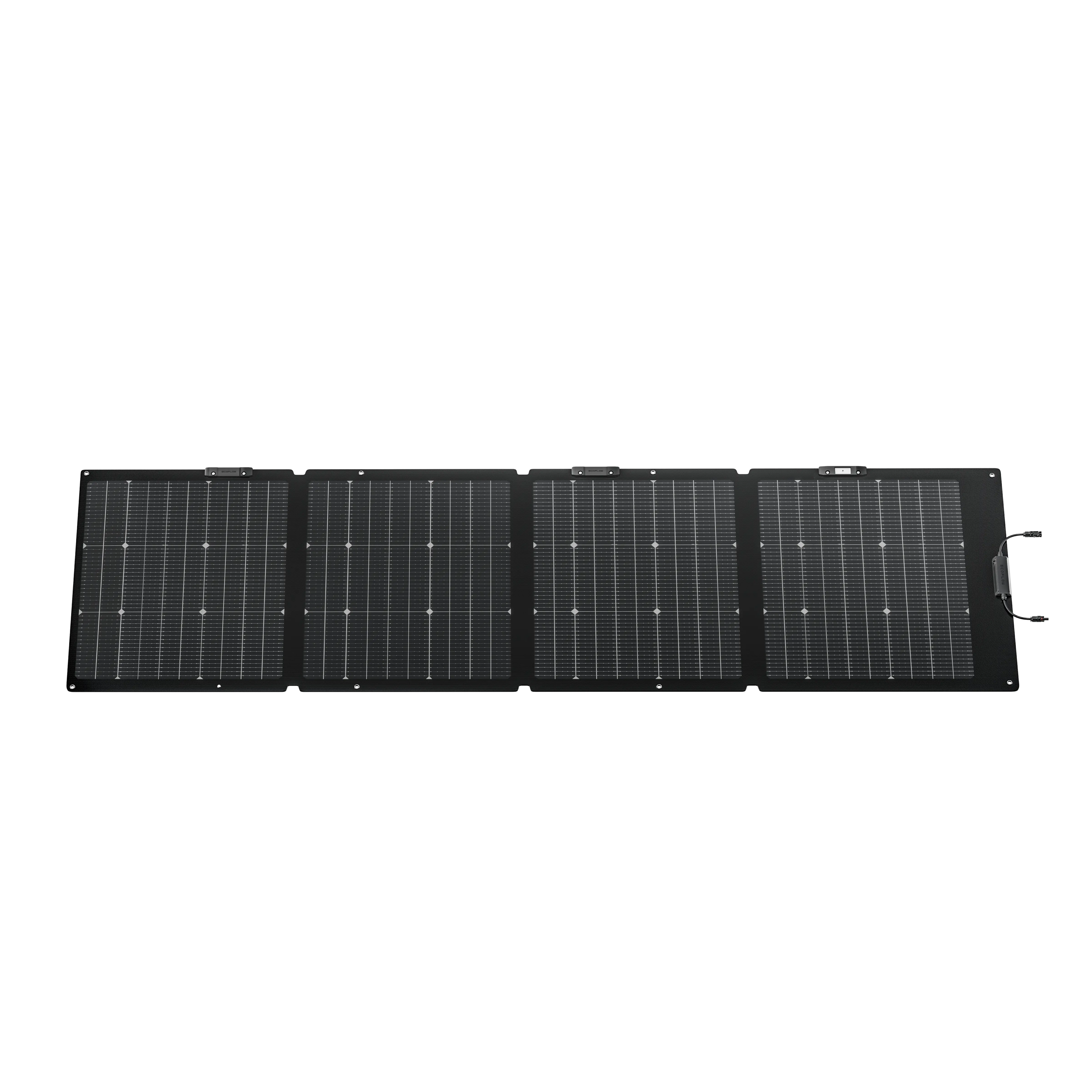 EcoFlow NextGen 220W bifacial solar panel dual sided charging