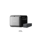 EcoFlow GLACIER Classic portable fridge freezer front view 45L