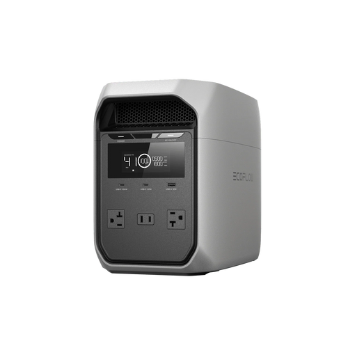 EcoFlow DELTA 3 Classic portable power station front view 1024Wh