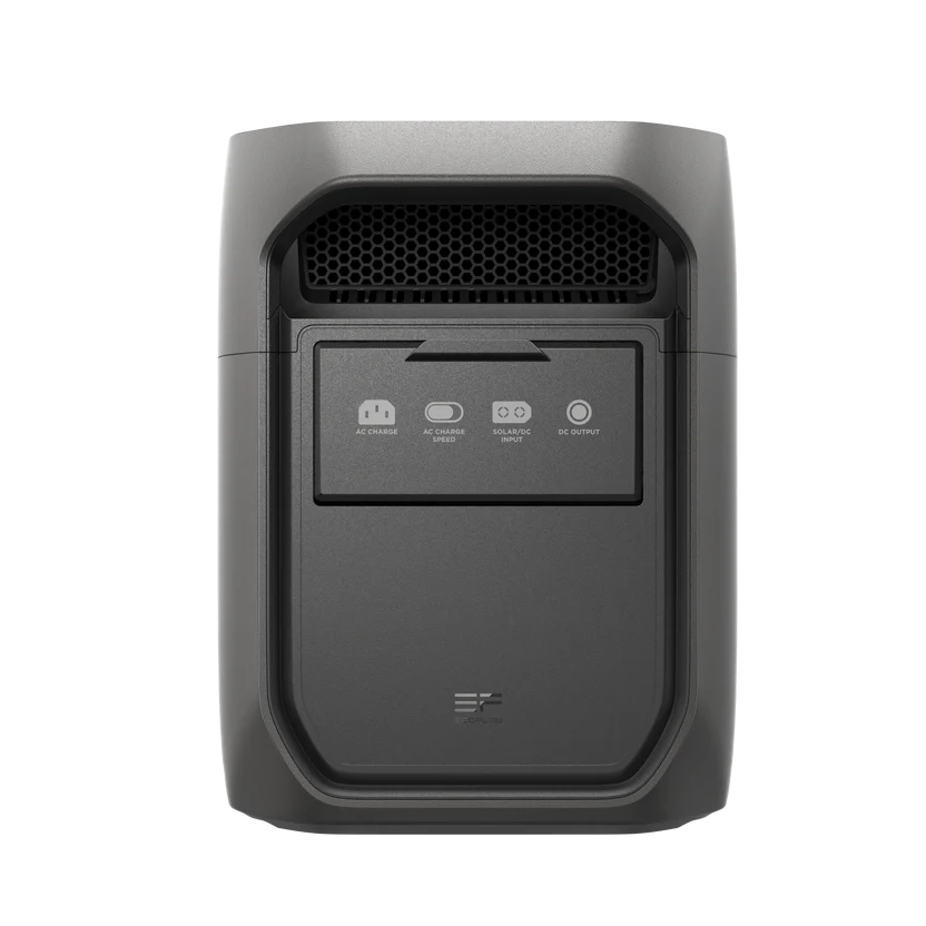 EcoFlow DELTA 3 Max portable power station rear ports