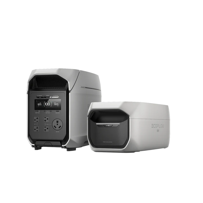 EcoFlow DELTA 3 Max Plus 4kWh Home Backup Kit with portable power station and smart extra battery