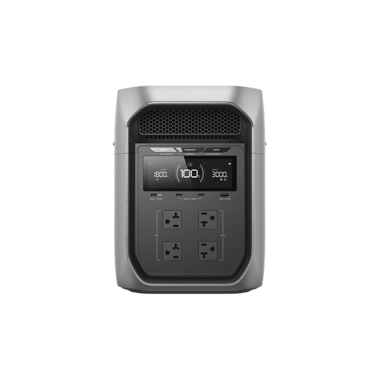 EcoFlow DELTA 3 Max Plus Portable Power Station (2048Wh)