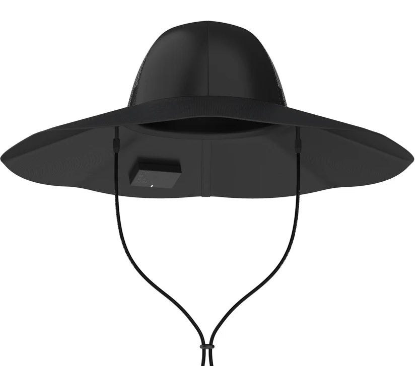 EcoFlow Power Hat solar charging hat hiking outdoor use