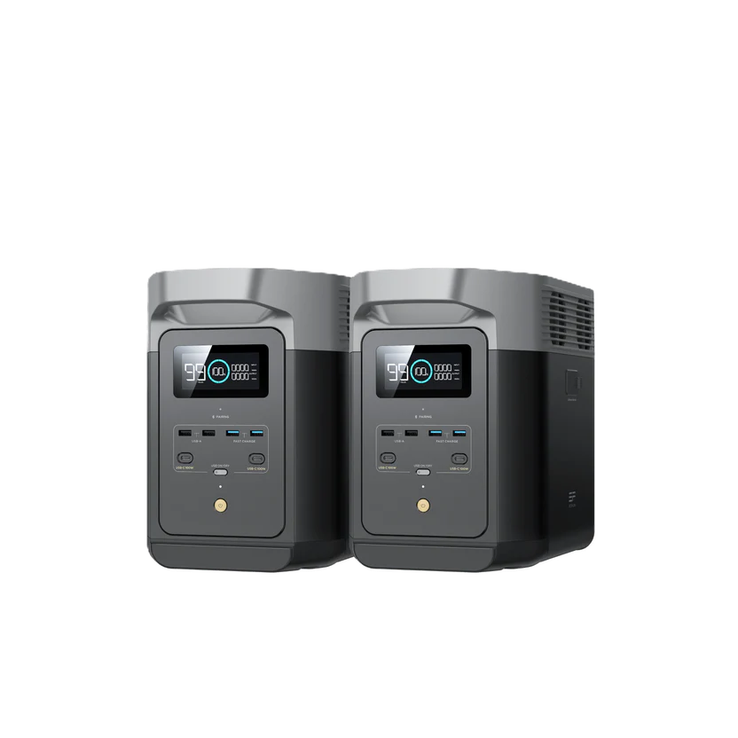 EcoFlow DELTA 2 portable power station front view 1024Wh