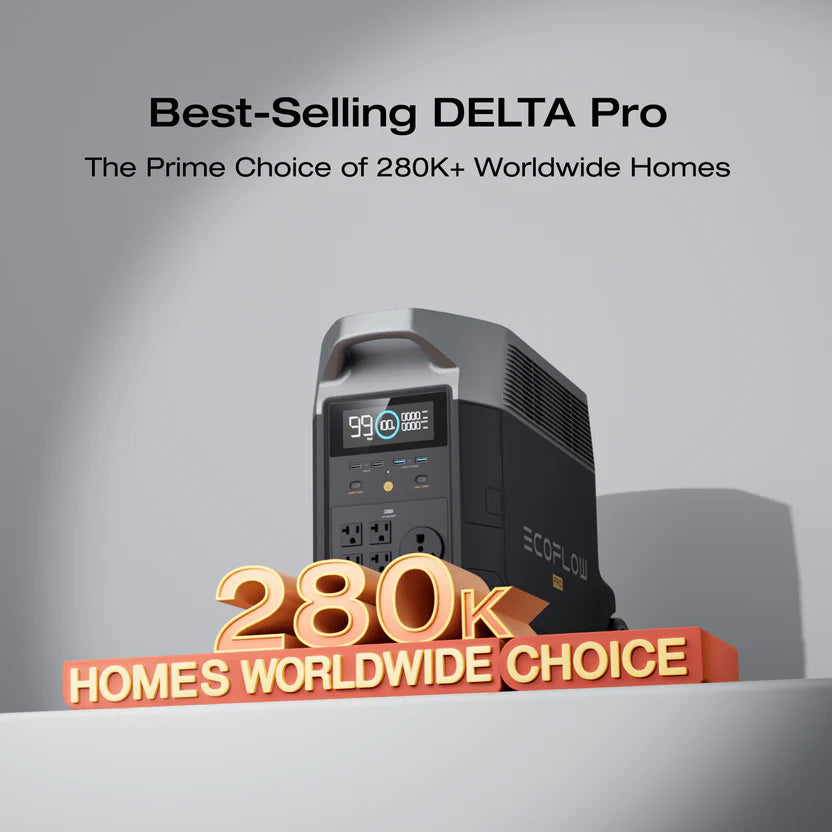 EcoFlow DELTA Pro whole home backup battery solution