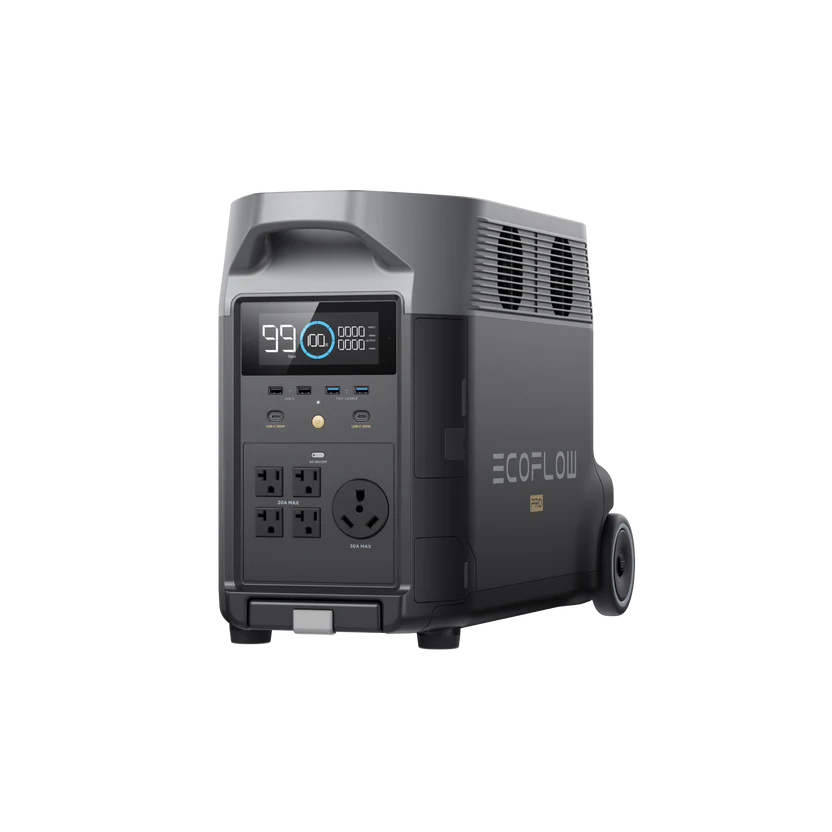 EcoFlow DELTA Pro portable power station front view 3600Wh