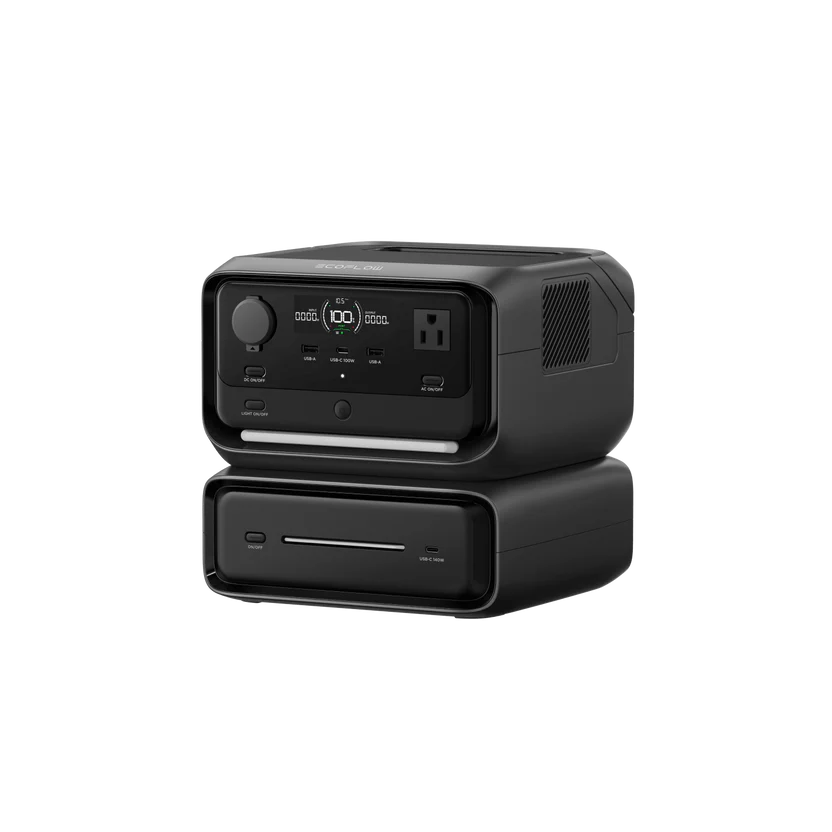 EcoFlow RIVER 3 Max portable power station front view 572Wh