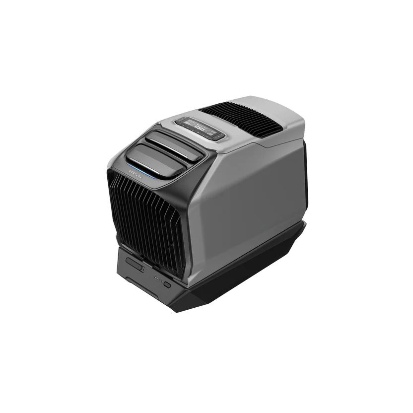EcoFlow WAVE 3 portable air conditioner with heater front view battery powered